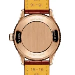 Replica Breitling Navitimer 36mm Ladies White Mother Of Pearl Alligator 18k Red Gold R17327211A1P1 - Image 2