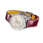 Replica Breitling Navitimer 36mm Ladies Silver Alligator A17327211G1P1 - Image 4