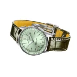 Replica Breitling Navitimer 36mm Ladies Green Alligator A17327361L1P1 - Image 4