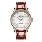 Replica Breitling Navitimer 32mm Ladies White Mother Of Pearl Alligator U77320E61A1P1 - Image 8
