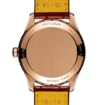 Replica Breitling Navitimer 32mm Ladies White Mother Of Pearl Alligator 18k Red Gold R77320E61A1P1 - Image 2