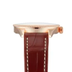 Replica Breitling Navitimer 32mm Ladies White Mother Of Pearl Alligator 18k Red Gold R77320E61A1P1 - Image 6