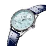 Replica Breitling Navitimer 32mm Ladies Blue Mother Of Pearl Alligator A77320171C1P1 - Image 3