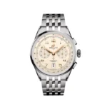 Replica Breitling Premier B01 Chronograph 42mm Mens Cream Stainless Steel AB0145211G1A1 - Image 3