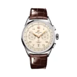 Replica Breitling Premier B01 Chronograph 42mm Mens Cream AB0145211G1P1