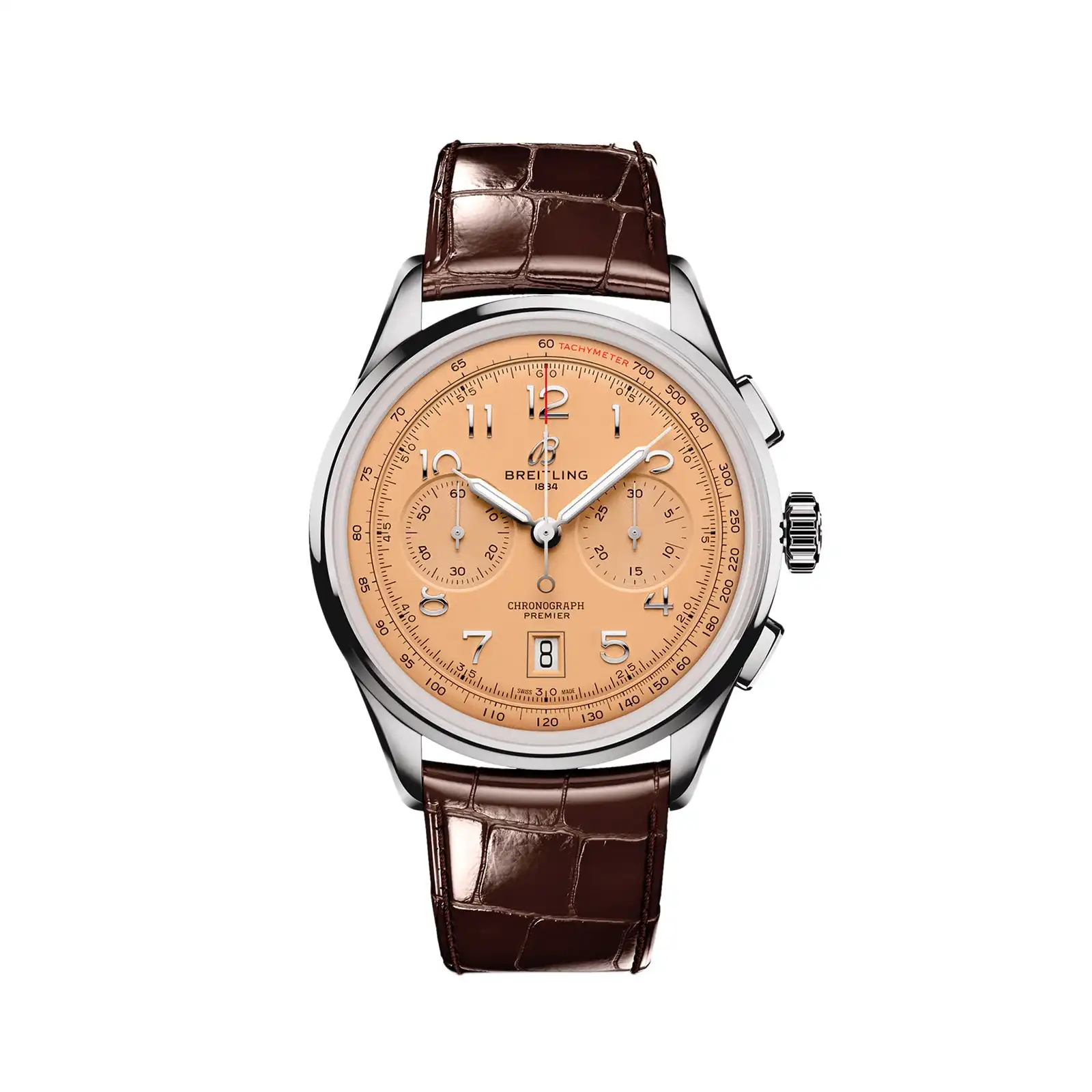 x3vvzit34ih.webp Replica Breitling Premier B01 Chronograph 42mm Mens Copper AB0145331K1P1 - Image 1