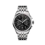 Replica Breitling Premier B01 Chronograph 42mm Mens Black Stainless Steel AB0145221B1A1