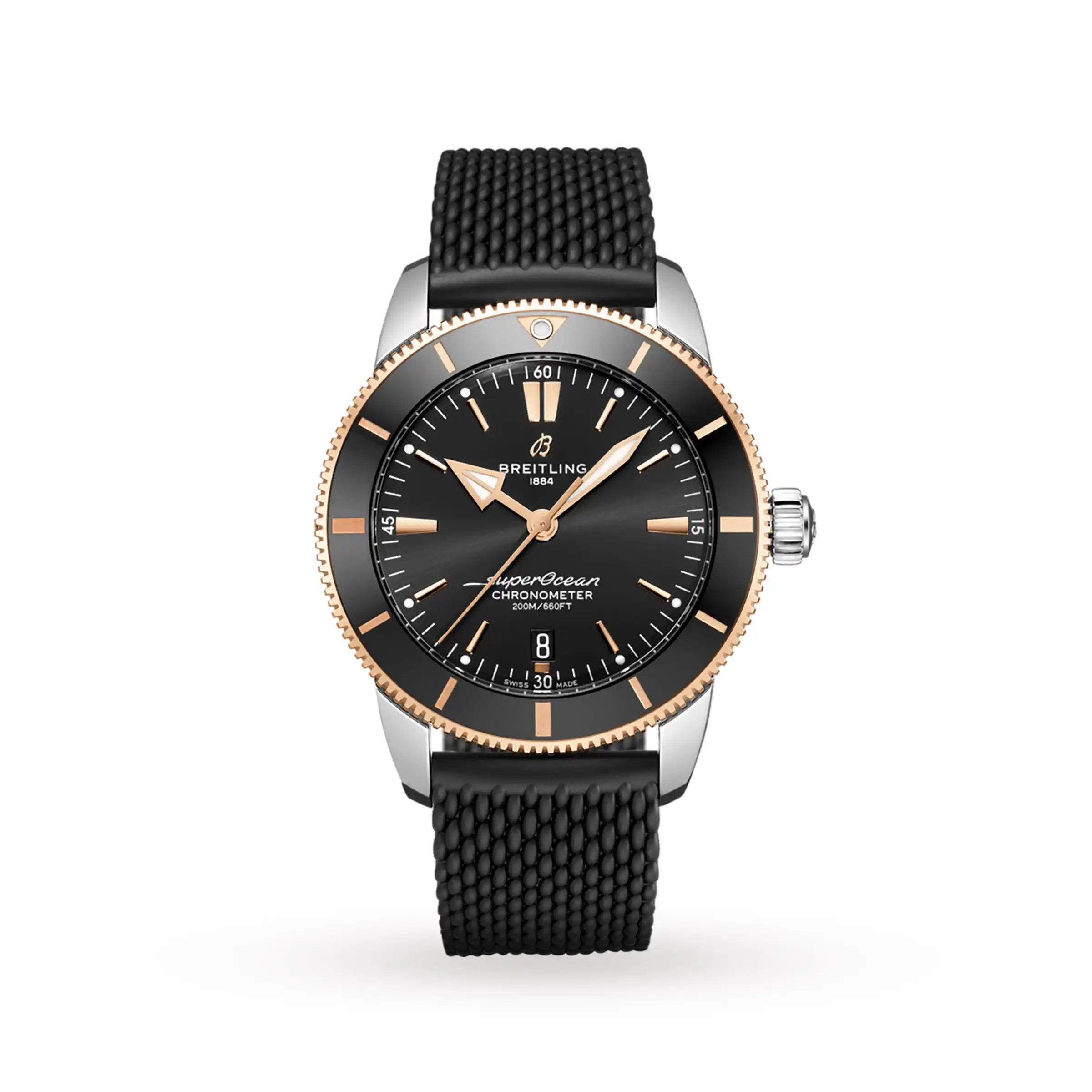 1tpb5ziyecs.webp Replica Breitling Superocean Heritage B20 Automatic 44 Stainless Steel & 18k Red Gold UB2030121B1S1 - Image 1