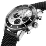 Replica Breitling Superocean Heritage B01 Chronograph 44 Stainless Steel AB0162121G1S1 - Image 2
