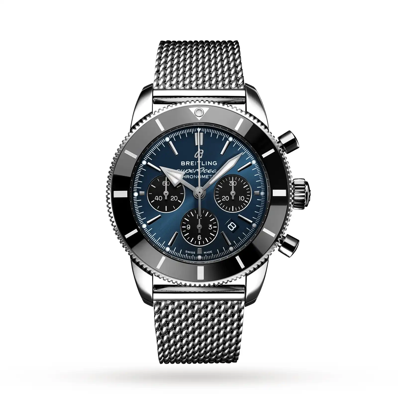 c240nrzvdkj.webp Replica Breitling Superocean Heritage B01 Chronograph 44 Stainless Steel AB0162121C1A1 - Image 1