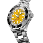 Replica Breitling Superocean Automatic Code Yellow UK Edition 46mm Mens Yellow A173781A1I1A1 - Image 2