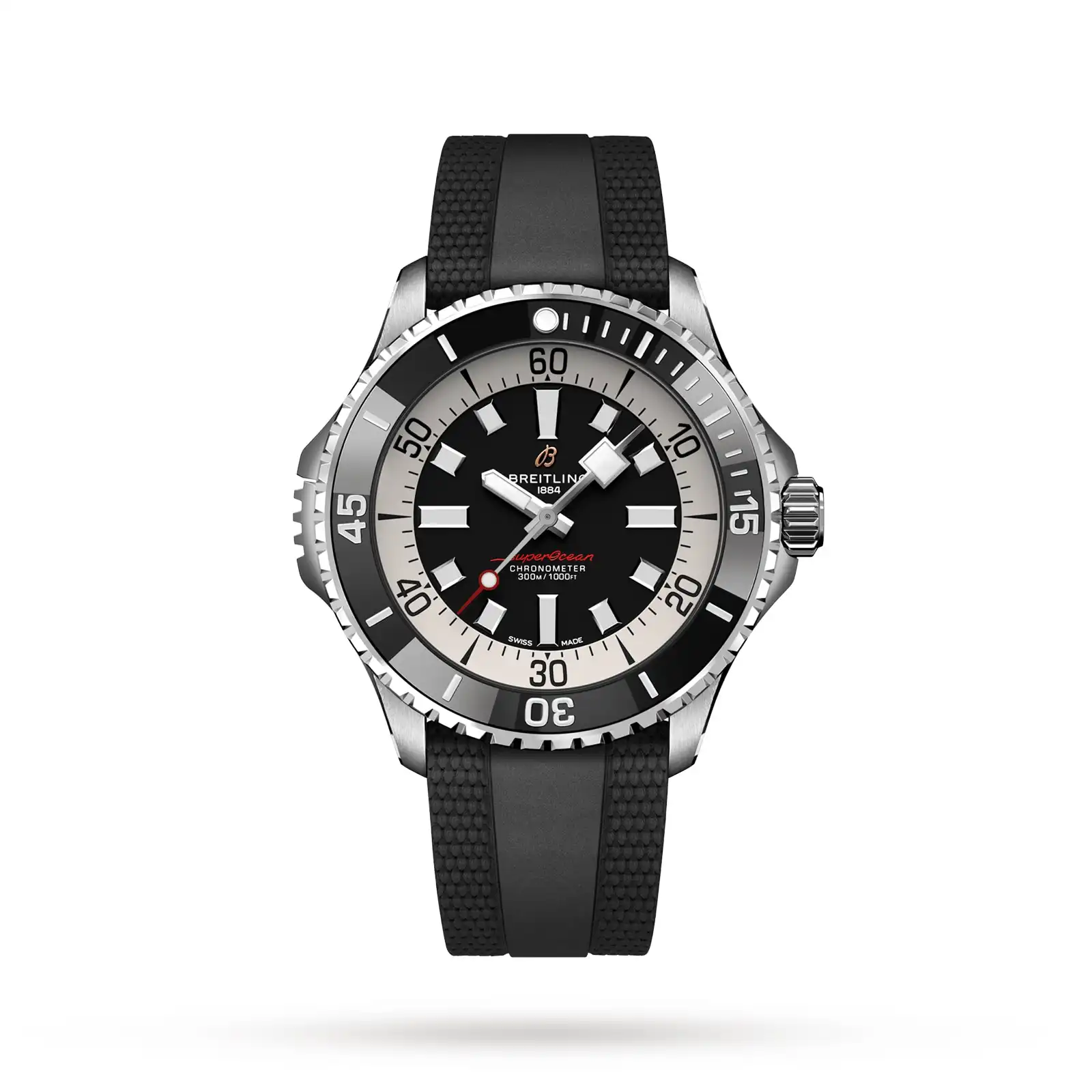 exh1m1kzfpy.webp Replica Breitling Superocean Automatic 46 Stainless Steel Rubber Strap A17378211B1S1 - Image 1