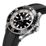Replica Breitling Superocean Automatic 46 Stainless Steel Rubber Strap A17378211B1S1 - Image 2