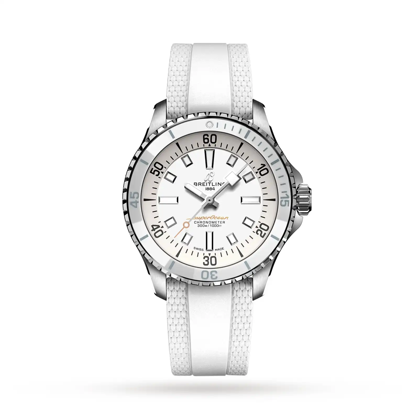 nitmxxofjdg.webp Replica Breitling Superocean Automatic 36 Stainless Steel Rubber Strap A17377211A1S1 - Image 1