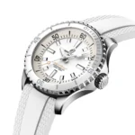 Replica Breitling Superocean Automatic 36 Stainless Steel Rubber Strap A17377211A1S1 - Image 3