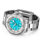 Replica Breitling Superocean Automatic 36 Stainless Steel - Turquoise A17377211C1A1 - Image 4
