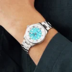 Replica Breitling Superocean Automatic 36 Stainless Steel - Turquoise A17377211C1A1 - Image 7