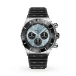 Replica Breitling Super Chronomat B01 44 Stainless Steel & Platinum - Ice Blue PB0136251C1S1 - Image 3