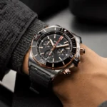 Replica Breitling Super Chronomat B01 44 Stainless Steel & 18k Red Gold UB0136251B1S1 - Image 5