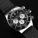 Replica Breitling Super Chronomat B01 44 Stainless Steel Rubber Strap AB0136251B1S1 - Image 7