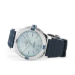 Replica Breitling Super Chronomat Automatic 38 Blue Rubber Strap A17356531C1S1 - Image 3