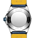 Replica Breitling Super Chronomat Automatic 38 Blue Leather Strap A17356531C1P1 - Image 2