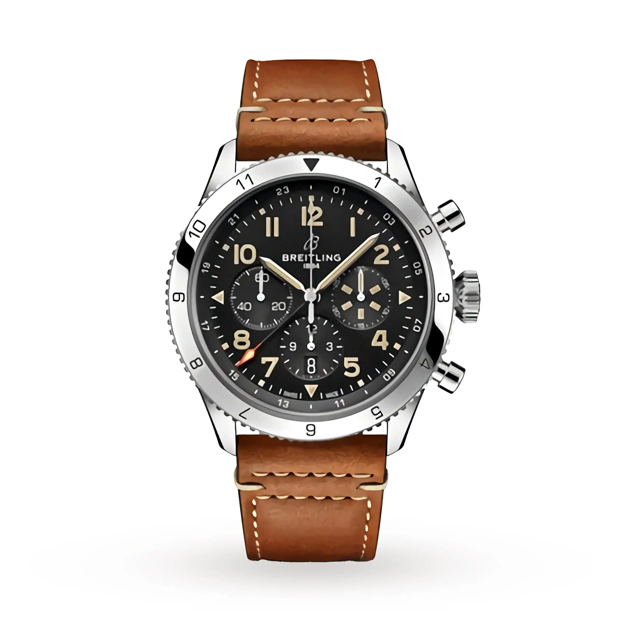 idcephzb1pu.webp Replica Breitling Super AVI B04 Chronograph GMT 46 P-51 Mustang AB04453A1B1X1 - Image 1