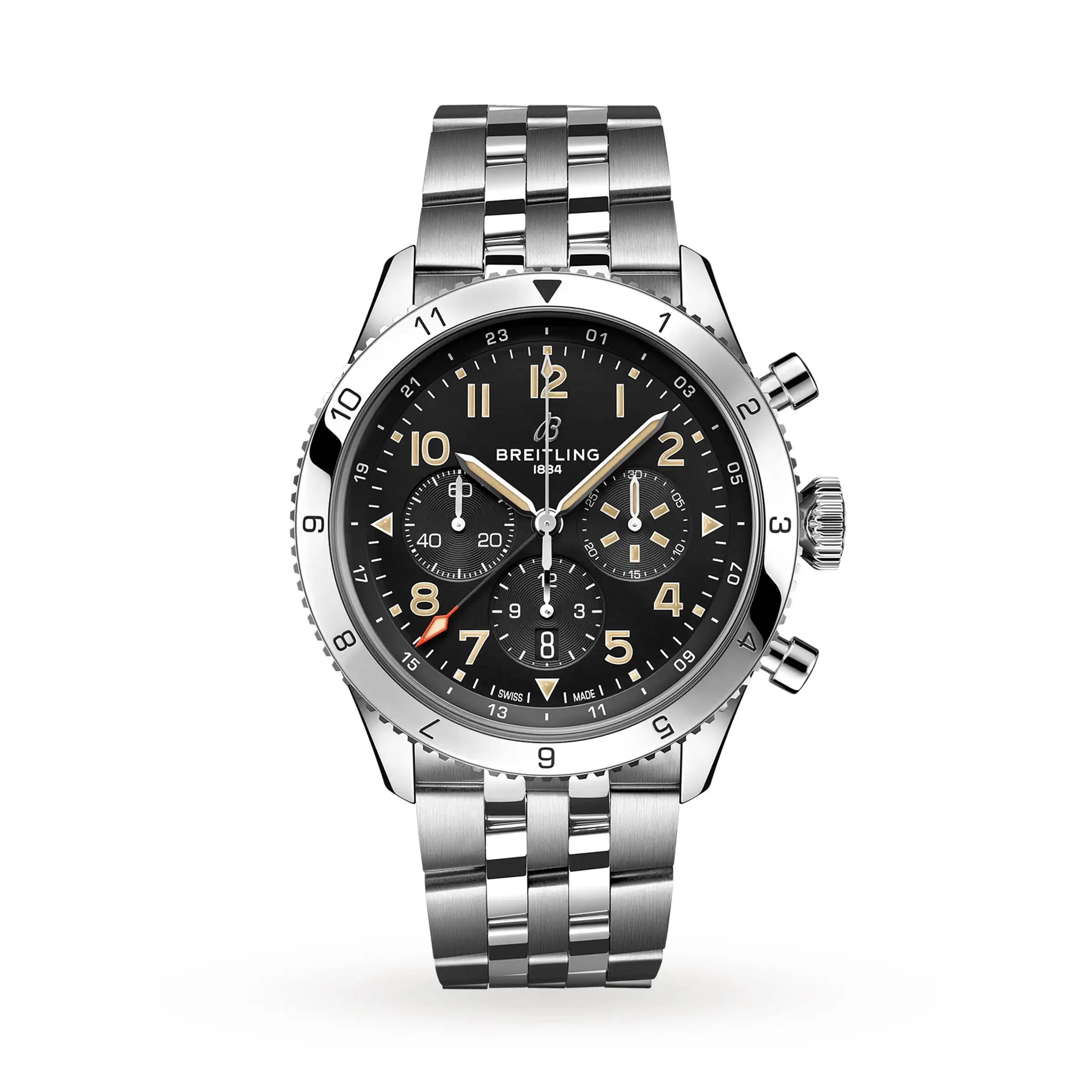 4yshzur3a01.webp Replica Breitling Super AVI B04 Chronograph GMT 46 P-51 Mustang AB04453A1B1A1 - Image 1