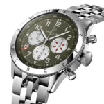 Replica Breitling Super AVI B04 Chronograph GMT 46 Curtiss Warhawk AB04452A1L1A1 - Image 2