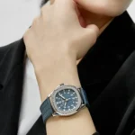Replica Patek Philippe Aquanaut Luce 5067A-025 'Ladies' Stainless Steel Blue Dial - Image 2