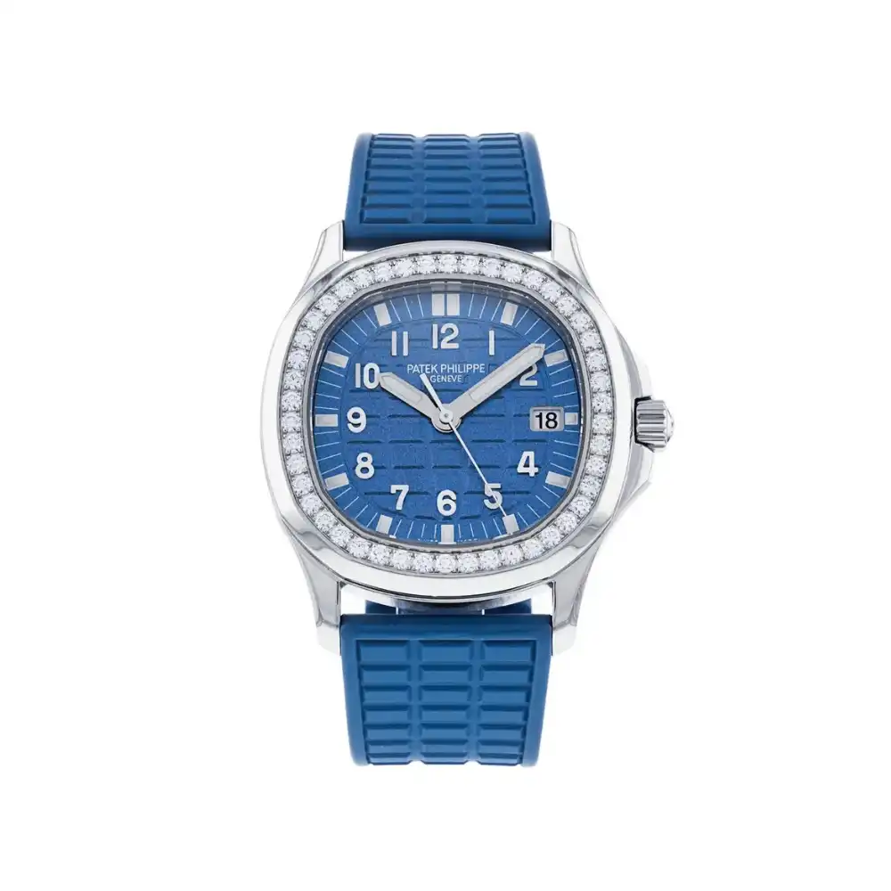 0t2hgcuk3q1.webp Replica Patek Philippe Aquanaut Luce 5067A-022 Ladies Stainless Steel Blue D - Image 1