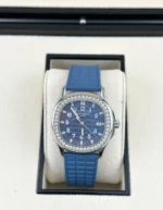 Replica Patek Philippe Aquanaut Luce 5067A-022 Ladies Stainless Steel Blue D - Image 2