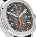 Replica Patek Philippe Aquanaut Chronograph 5968A-001 'Tiffany u0026 Co.' Stainless Steel Black Dial - Image 4