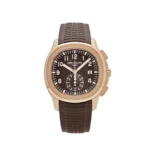Replica Patek Philippe Aquanaut 5968R-001 Chronograph Rose Gold Brown Dial
