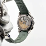 Replica Patek Philippe Aquanaut 5968G-010 Chronograph White Gold Khaki Green Dial - Image 10