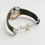 Replica Patek Philippe Aquanaut 5968G-010 Chronograph White Gold Khaki Green - Image 8