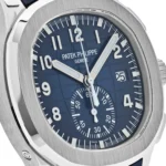 Replica Patek Philippe Aquanaut 5968G-001 White Gold Blue Dial Uncut St - Image 5