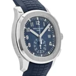 Replica Patek Philippe Aquanaut 5968G-001 White Gold Blue Dial - Image 4