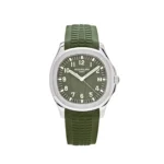 Replica Patek Philippe Aquanaut 5168G-010 'Jumbo' White Gold Khaki Green