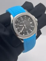 Replica Patek Philippe Aquanaut 5167A-001 Tiffany & Co. Black Dial - Image 4
