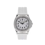 Replica Patek Philippe Aquanaut 5067A-011 Quartz Steel White Dial