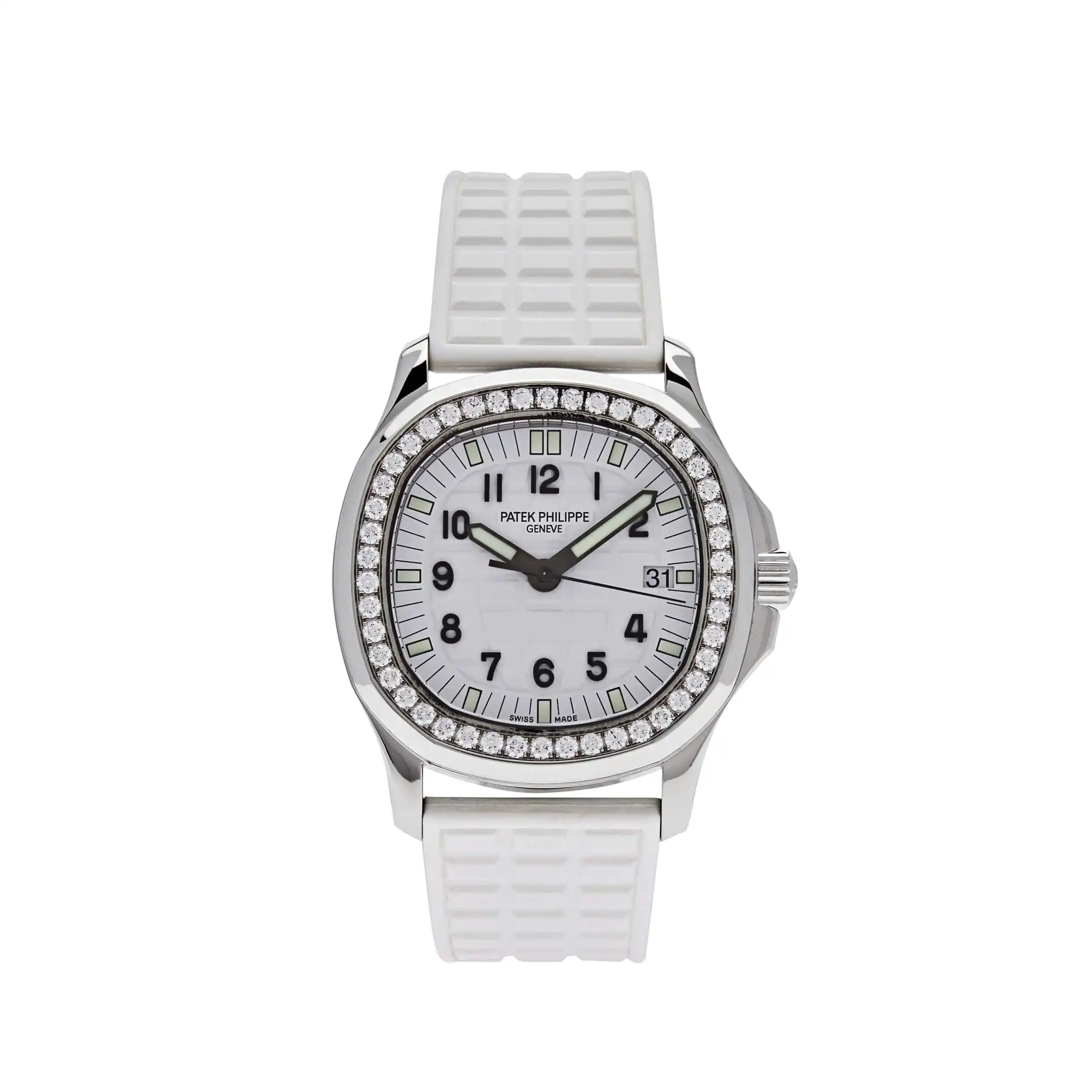 iqjam3c11qx.webp Replica Patek Philippe Aquanaut 5067A-011 Quartz Steel White Dial - Image 1
