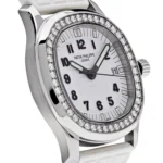 Replica Patek Philippe Aquanaut 5067A-011 Quartz Steel White Dial - Image 3