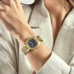 Replica Patek Philippe Aquanaut 5066/1J Yellow Gold Black Dial - Image 2