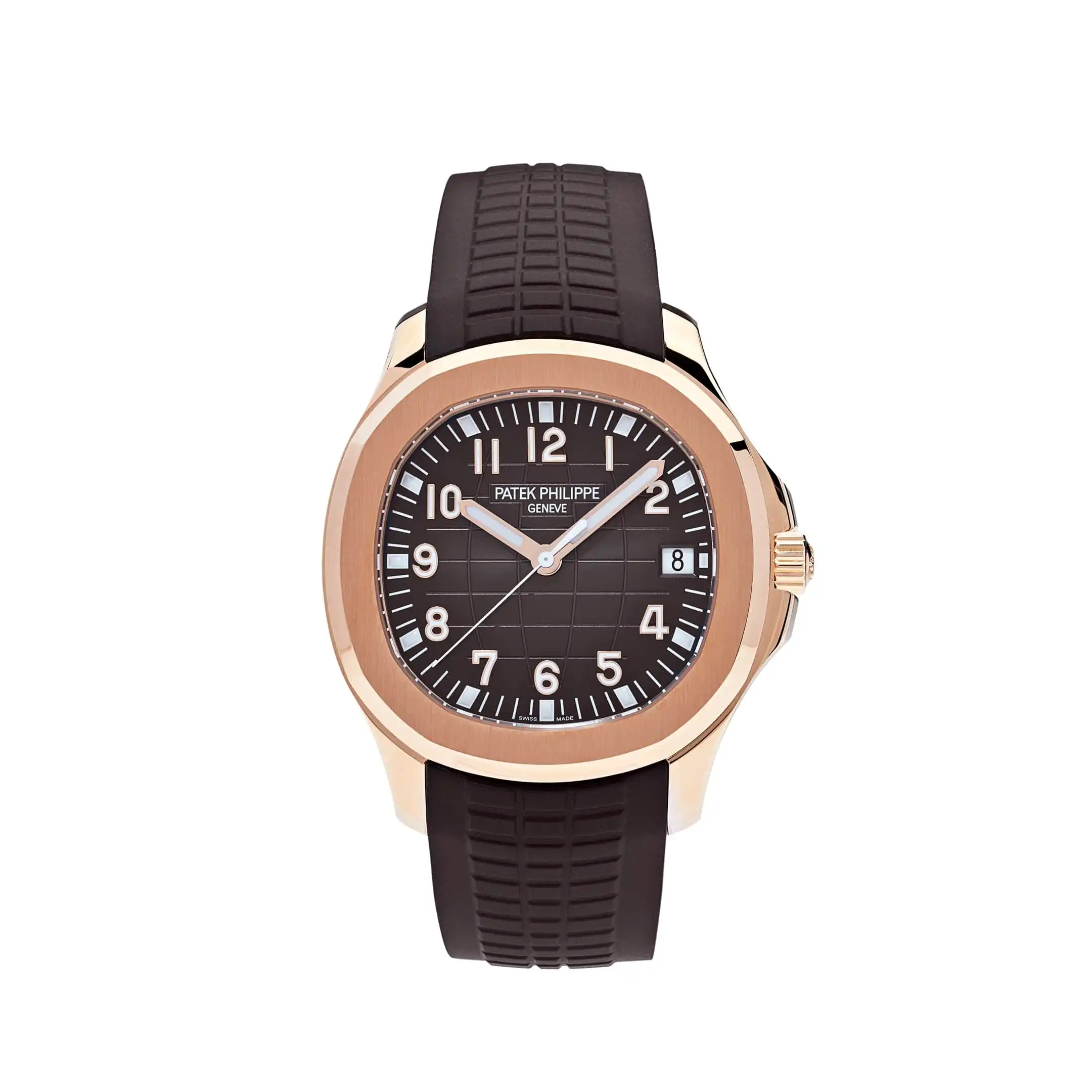 cwde2tcmiyi.webp Replica Patek Philippe Aquanaut 5167R-001 Rose Gold Brown Dial (2012) - Image 1