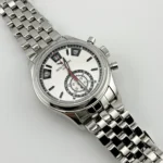 Replica Patek Philippe 5960/1A-001 Annual Calendar Chronograph Stainless Steel White Dial - Image 2