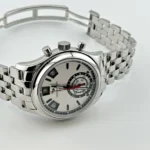 Replica Patek Philippe 5960/1A-001 Annual Calendar Chronograph Stainless Steel White Dial - Image 3