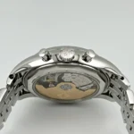 Replica Patek Philippe 5960/1A-001 Annual Calendar Chronograph Stainless Steel White Dial - Image 6