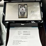 Replica Patek Philippe 5960/1A-001 Annual Calendar Chronograph Stainless Steel White Dial - Image 10
