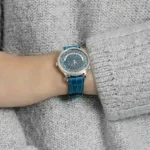 Replica Patek Philippe Complications 7130G-016 Ladies World Time l White Gold Gray-Blue Dial Diamond Bezel - Image 2